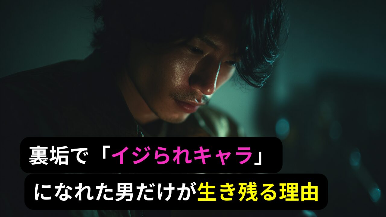 裏垢で「イジられキャラ」になれた男だけが生き残る理由